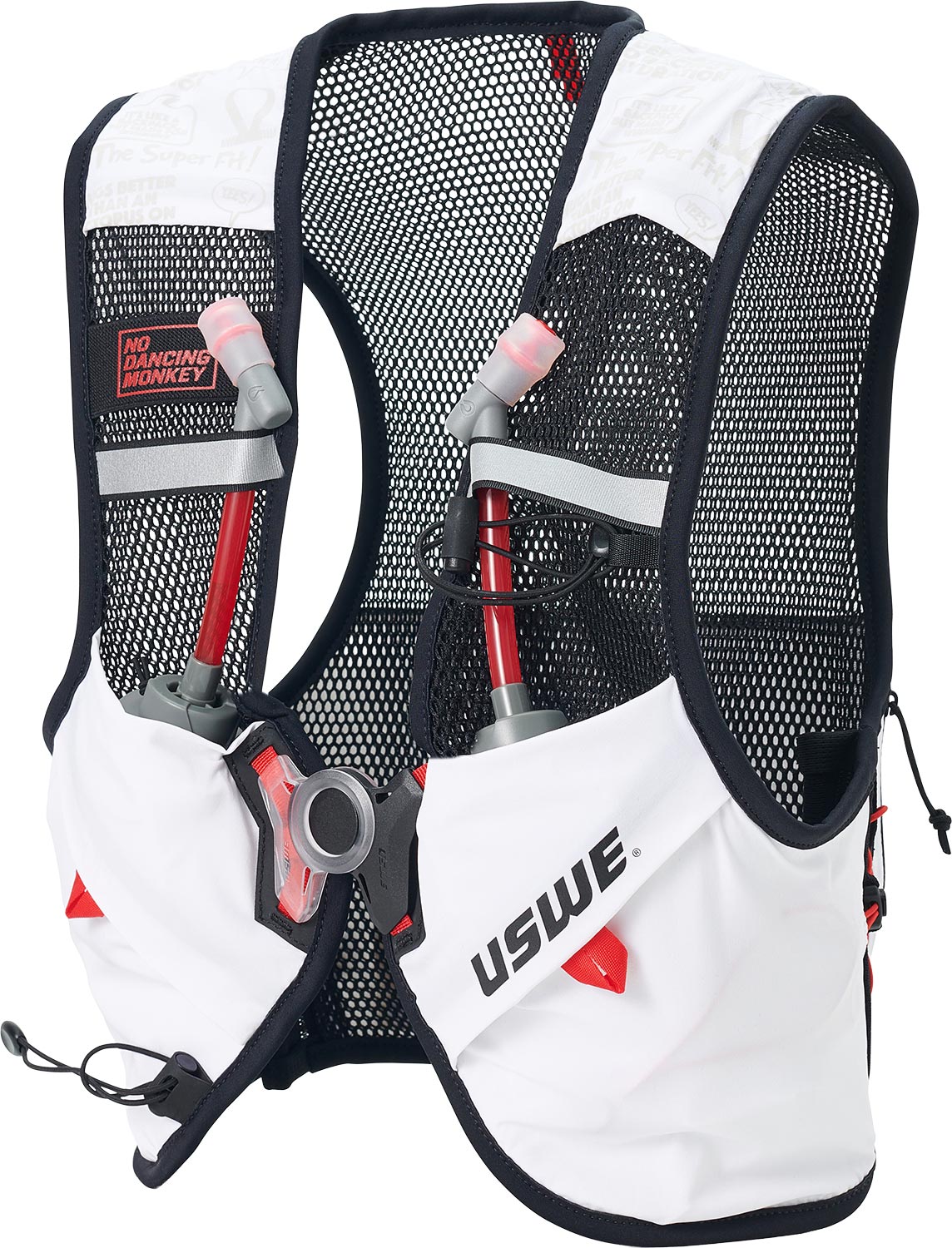 USWE Pace 2L Trail Running Vest -26 Vit XL | Vätskeryggsäck