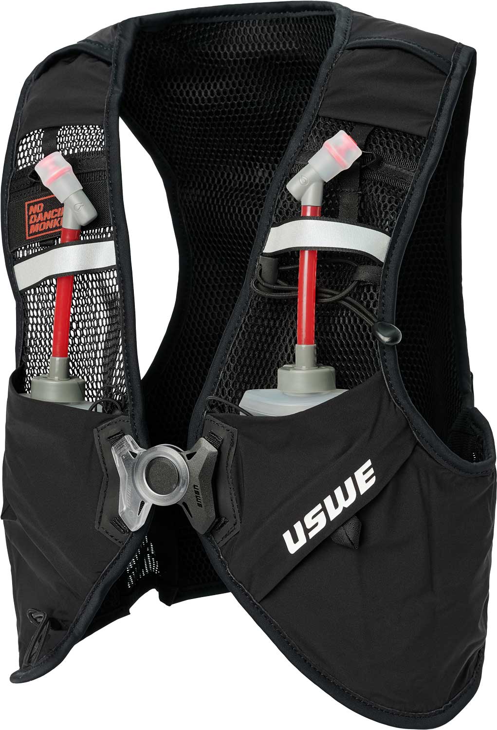USWE Pace 8L Trail Running Vest -26 Svart M | Vätskeryggsäck