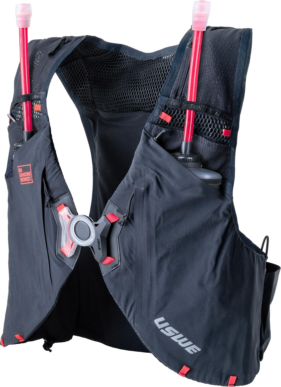 USWE Running VST 8L Hydration Vest -26 Svart L | Vätskeryggsäck