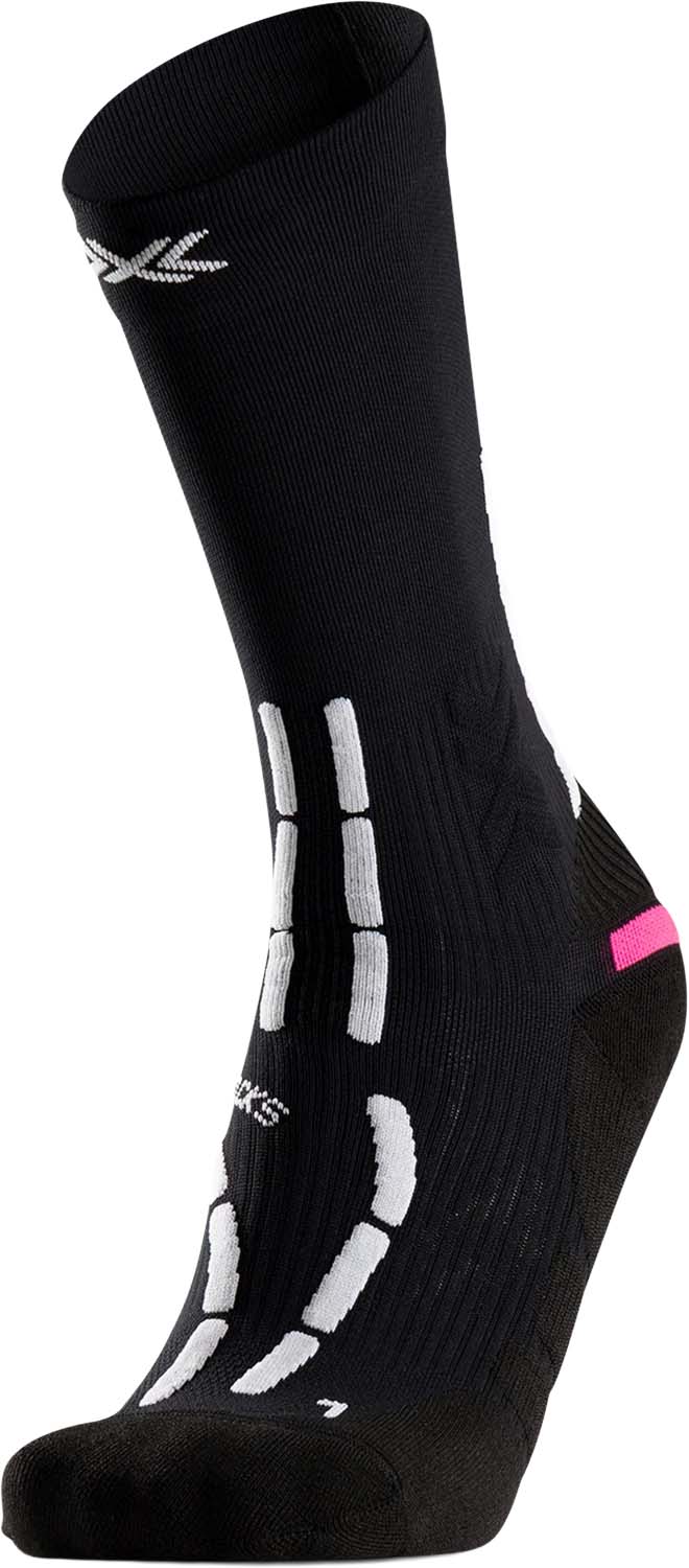 X-Socks Trail Anatomix Crew Svart 35/36 | Löparstrumpor
