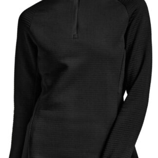 2XU Ignition Hyper-Haptic 1/4 Zip W Dam Svart S | Mellanlager Tröja