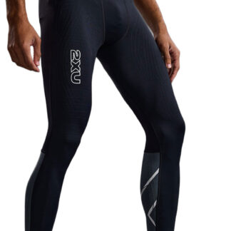 2XU Light Speed React Compression Tights M Herr Svart S | Löpartights
