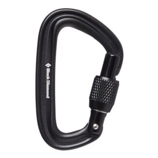 Black Diamond Liteforge Screwgate Carabiner Black