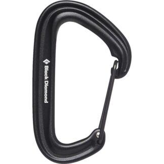 Black Diamond Litewire Carabiner Black - NoSize