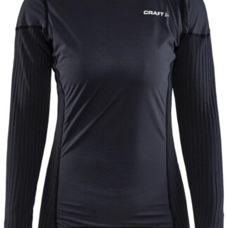 Craft Active Extreme X Wind LS W Dam Svart M | Underställ Tröja