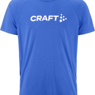 Craft CORE Essence Logo Tee M Herr Blå S | T-shirt