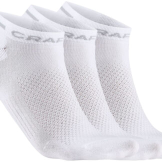 Craft Core Dry Shafless Sock 3-pack Vit 34/36 | Löparstrumpor