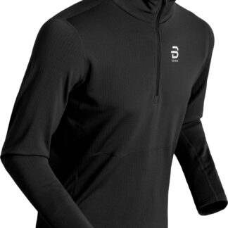 Dahlie Half Zip Pace M Herr Svart S | Mellanlager Tröja