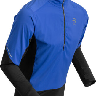 Dahlie Half Zip Tech Wool M Herr Blå S | Mellanlager Tröja