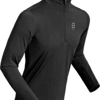 Dahlie Half Zip Tempo M Herr Grå S | Mellanlager Tröja