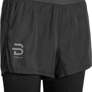 Dahlie Shorts Athlete 2-in-1 M Herr Grå S | Löparshorts