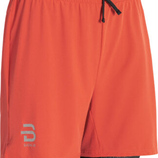 Dahlie Shorts Run 2-In-1 M Herr Röd S | Löparshorts