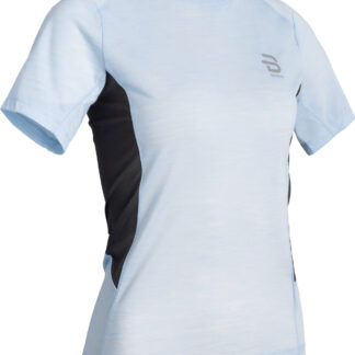Dahlie T-Shirt Tech Wool W Dam Blå XS | T-shirt