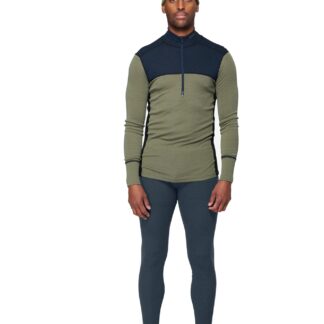 Devold Lauparen Merino 190 Zip Neck herrunderställ i ull