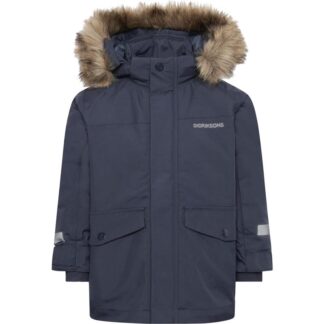 Didriksons Bjärven Kids Parka 4 Navy - 110 cl