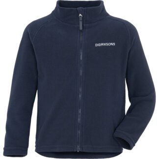 Didriksons Monte Kids' Full-Zip Navy - 90