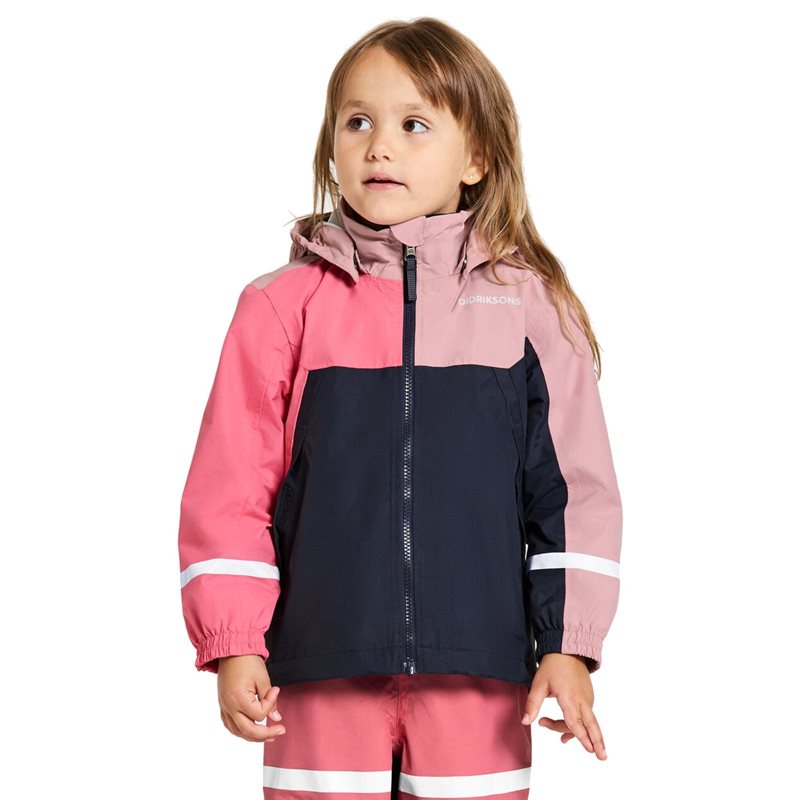 Didriksons Pilvi Kids Jkt 2 Heather Pink - 90