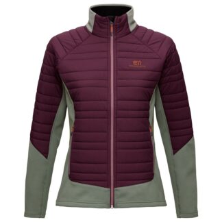 Elevenate W Fusion Stretch Jacket Aubergine Blocked - XS