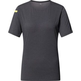 Haglöfs L.I.M Ridge Tee Women True Black - M