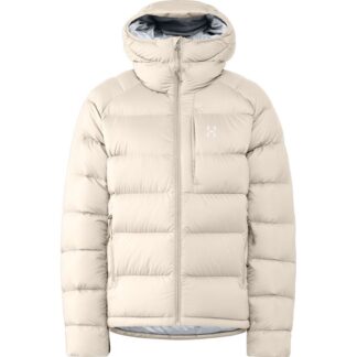 Haglöfs Rosson Down Hood Women Chalk Beige - L