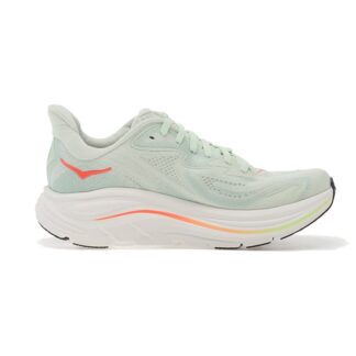Hoka W Clifton 10 Sea Glass/Neon Flame - 36 2/3