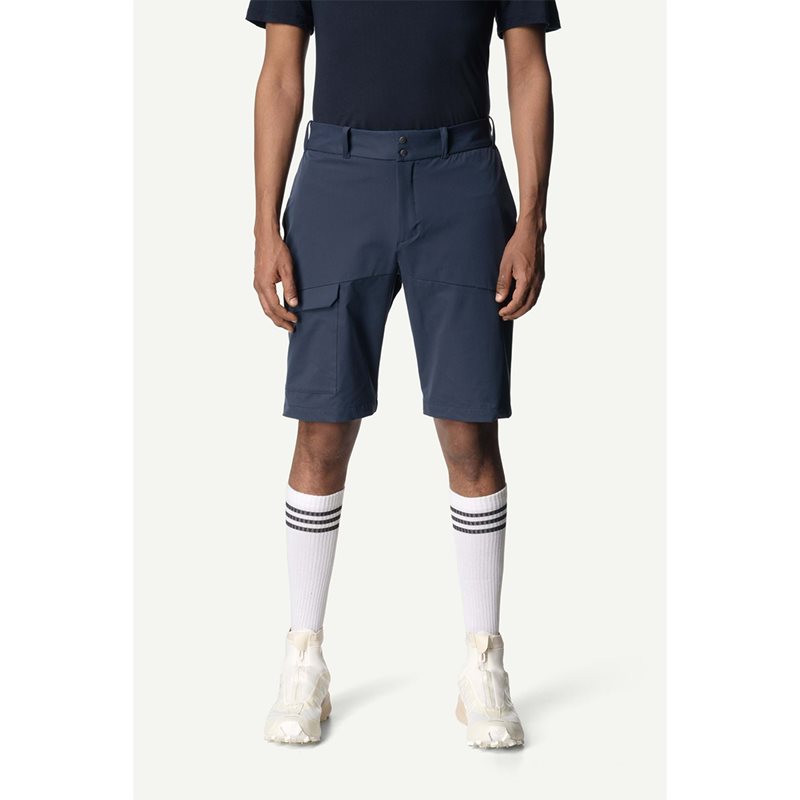 Houdini M's Go Shorts Blue Illusion - XS
