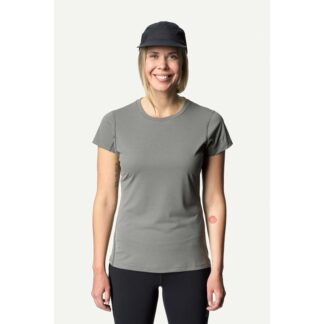 Houdini W's Pace Air Tee Geyser Grey - XS