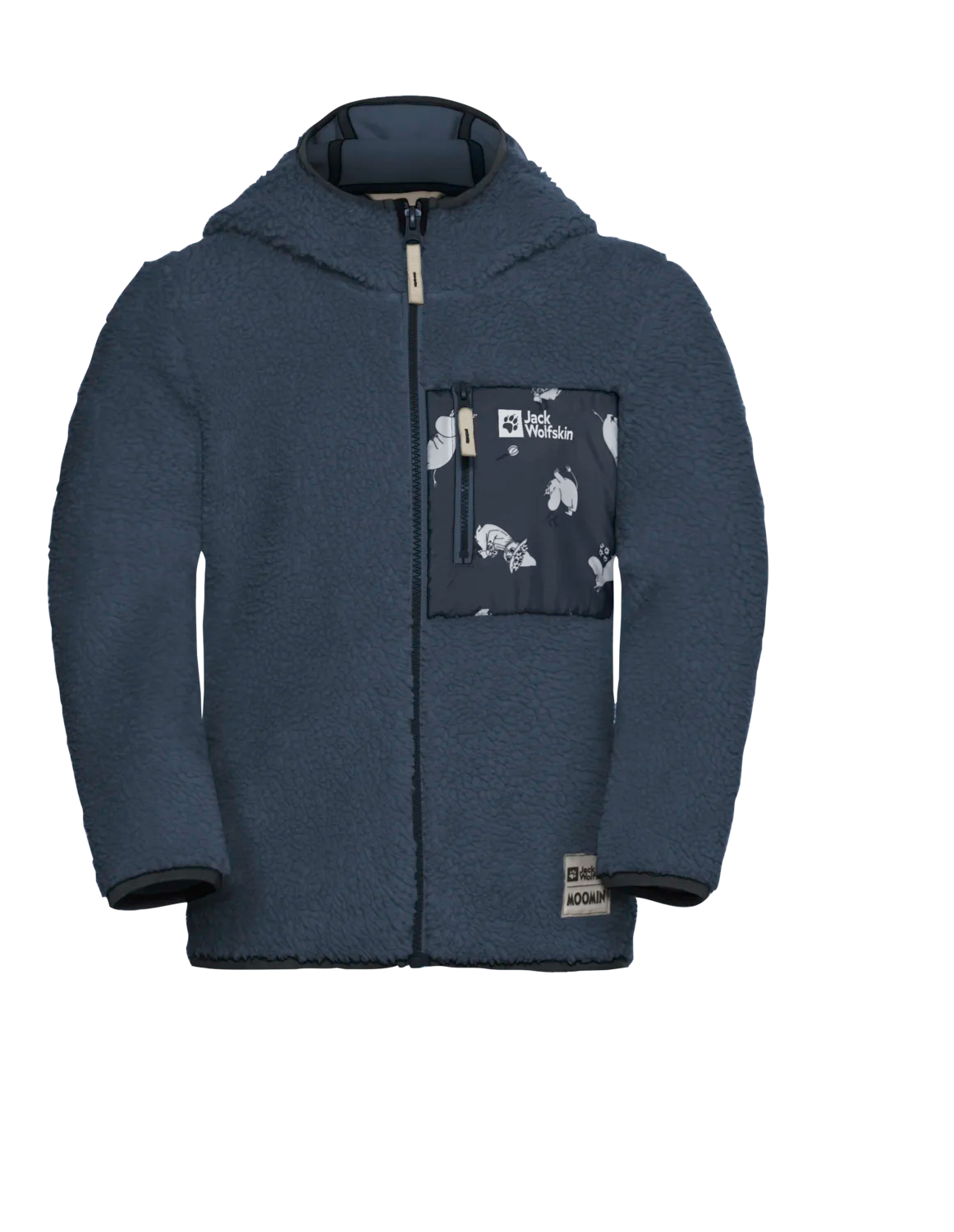 Jack Wolfskin Moomin Ice Curl Kids barn-underställ-och-mellanlager