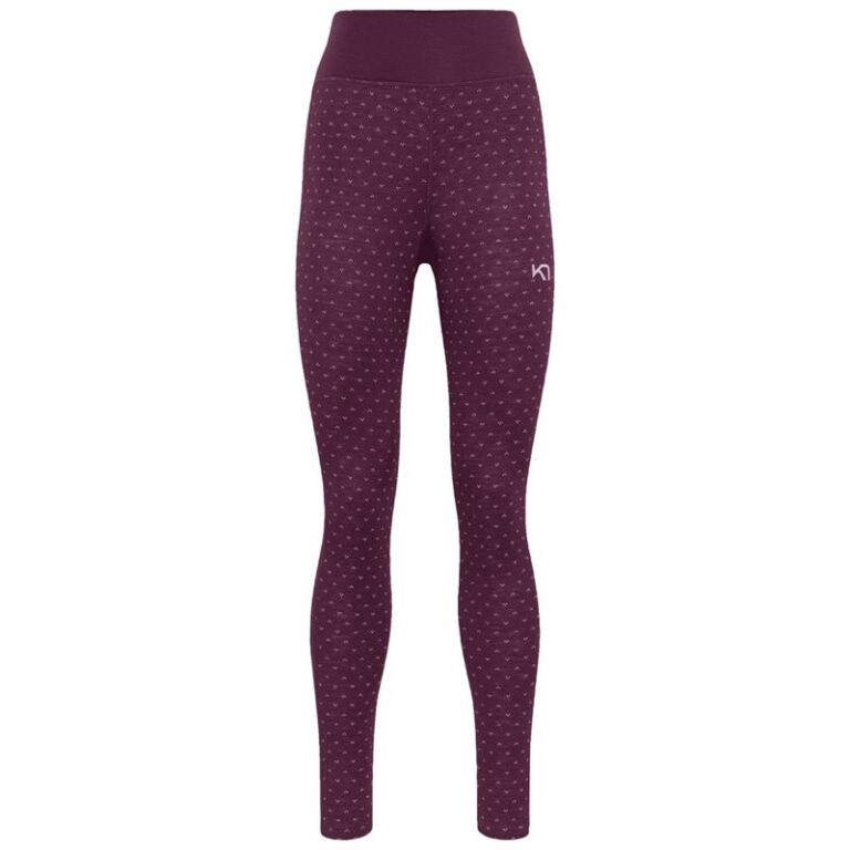Kari Traa Vilma High Waist Pants Wine