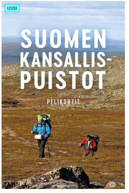 Karttakauppa National Park Cards däck av