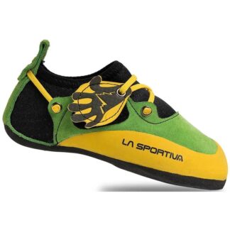 La Sportiva Stickit Climbing Shoes Kids Lime/Yellow - 35