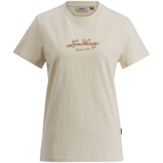 Lundhags Järpen Logo T-shirt W Chalk White - XS