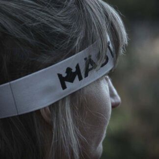 Mästarn Headband Vit OZ | Pannband