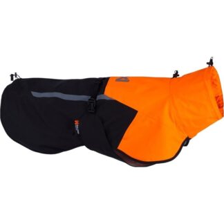 Non-stop dogwear Fjord Raincoat 2.0 Black/Orange - 30