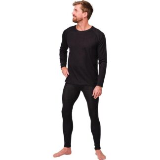 Nordfjell THE Merino Baselayer Set M Black - S