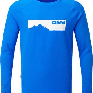 OMM Bearing Tee LS M Herr Blå S | Långärmad T-shirt
