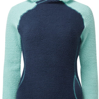 OMM Core+ Hoodie W Dam Blå S | Mellanlager Tröja
