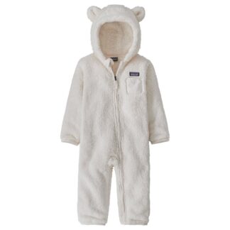 Patagonia Baby Furry Friends Bunting Birch White - 12M
