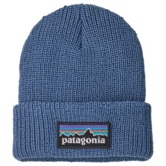 Patagonia Baby Logo Beanie P-6 Logo: Barnacle Blue
