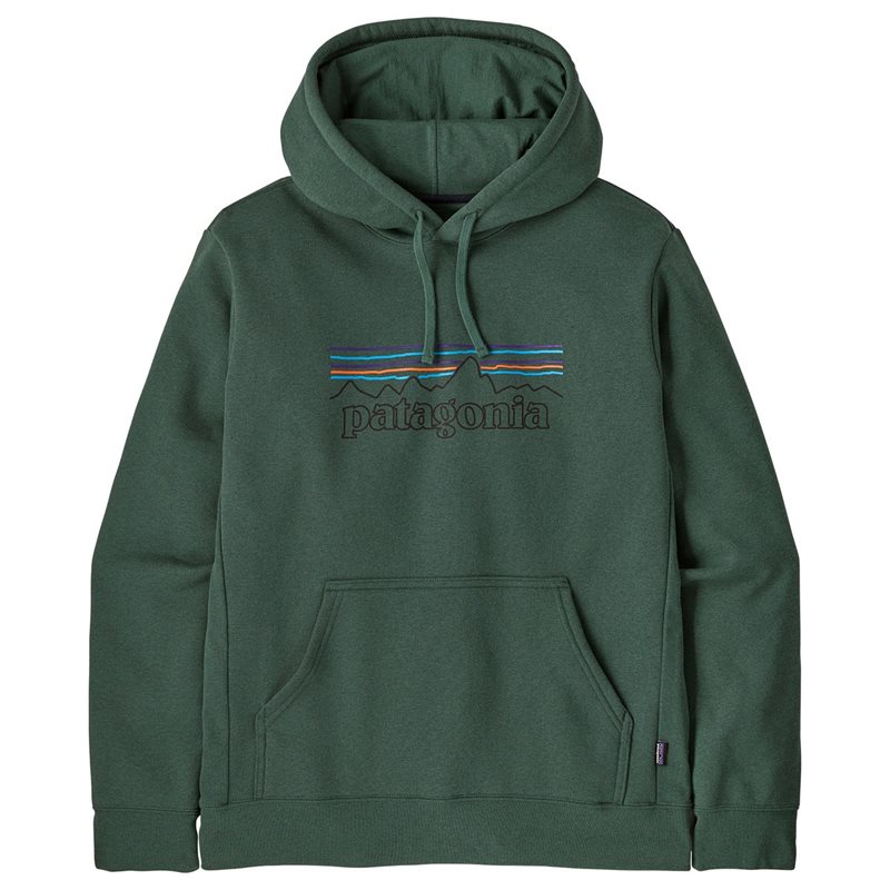 Patagonia M's P-6 Logo Uprisal Hoody P-6 Outline: Canopy Green - S