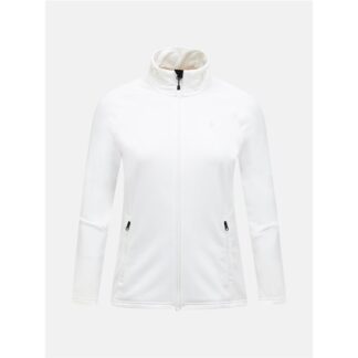 Peak Performance W Rider Essentials Zip Jacket Offwhite/Offwhite - XL
