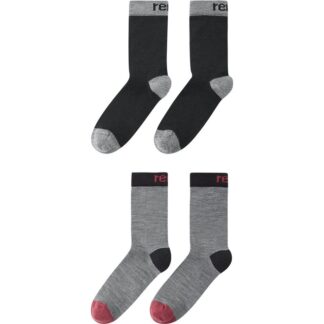 Reima Socks Parit 2-pack Black - 26/29