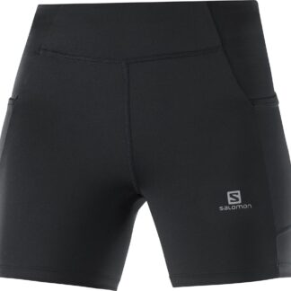 Salomon Cross Run Short Tight W-Svart-XL Dam Svart XL | Löparshorts