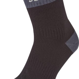 Sealskinz Wretham Svart XL | Våtsockor