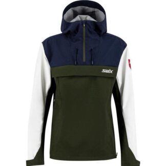 Swix Blizzard Anorak W -24 Dam Mörkgrön L | Längdskidjacka