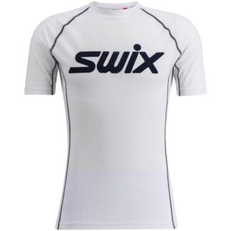 Swix RaceX Classic Shortsleeve M Herr Vit/Mörkblå L | Underställ Tröja