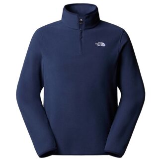 The North Face M Glacier Fleece 1/4 Zip Jacket Summit Navy - S