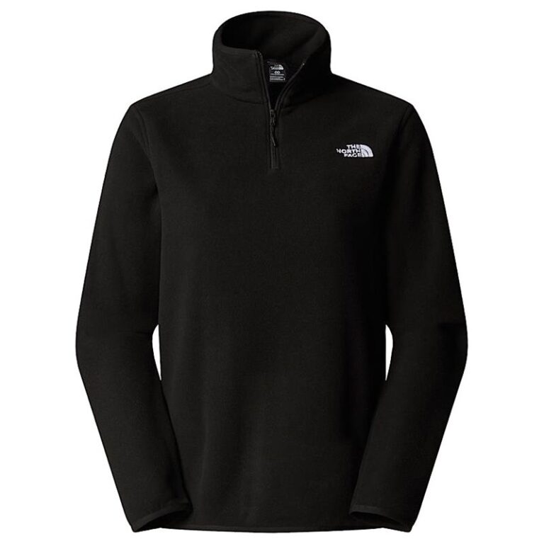 The North Face W Glacier Fleece 1/4 Zip Jacket Tnf Black