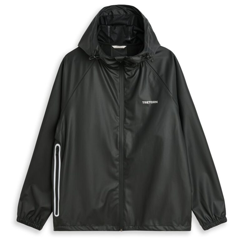 Tretorn Packable Rainbreaker Set Black