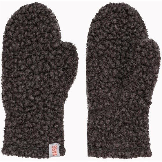 Varg U Vargön Wool Mittens Dark Chocolate Brown - S/M